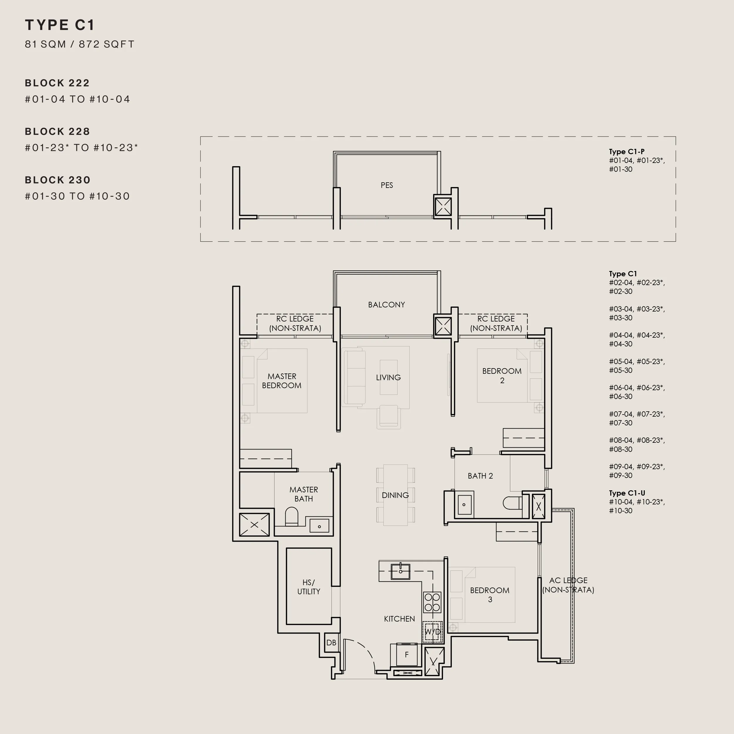 3-bedroom